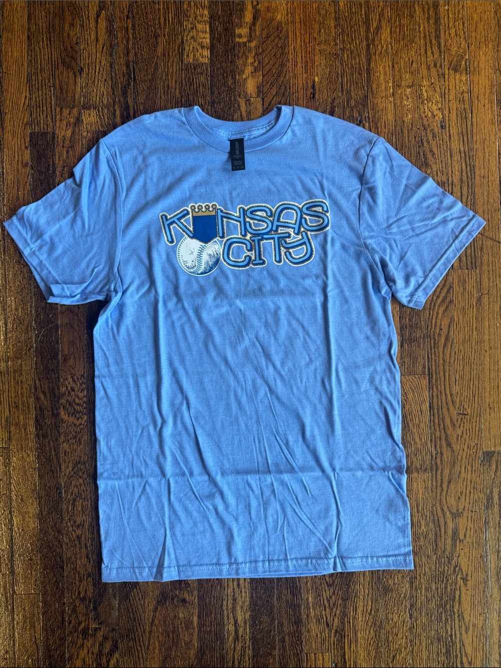Kansas City Royals Graphic Tee - Light Blue Shirt